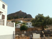 Lindos Dorf - Da oben war ich!