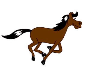Animated horse, made by rotoscoping 19th centu...