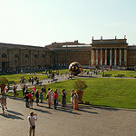 Innenhof der Vatikanischen Museen