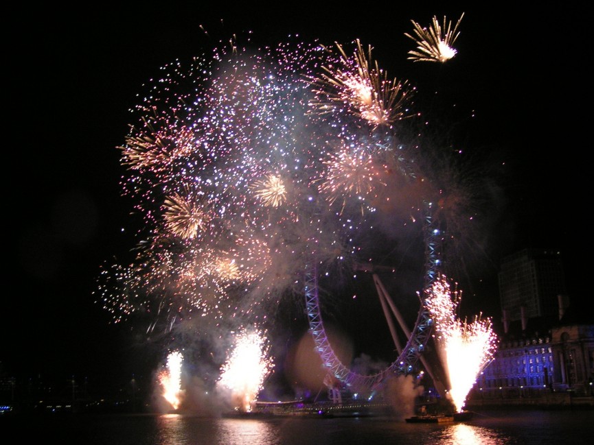 Silvester 2005 - London