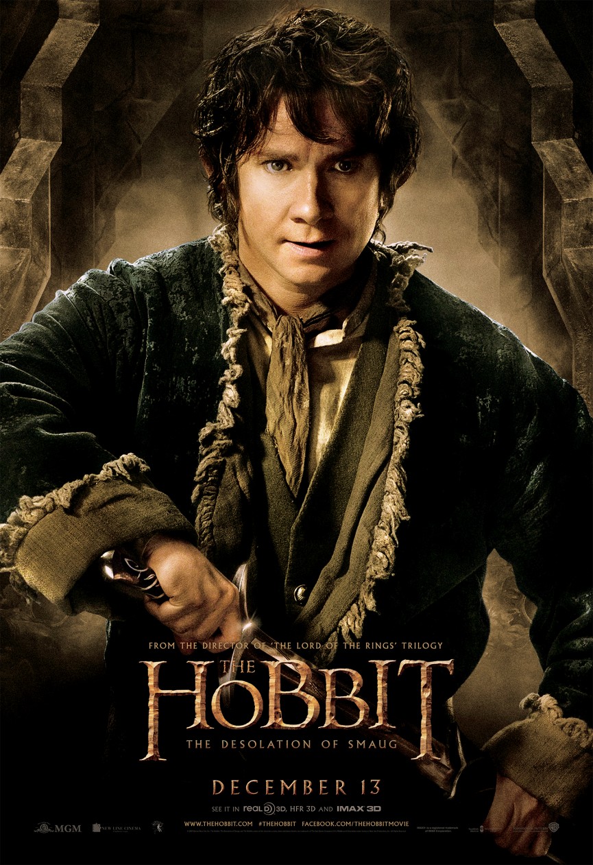 Poster Hobbit - Smaugs EinÃ¶de (Bilbo)