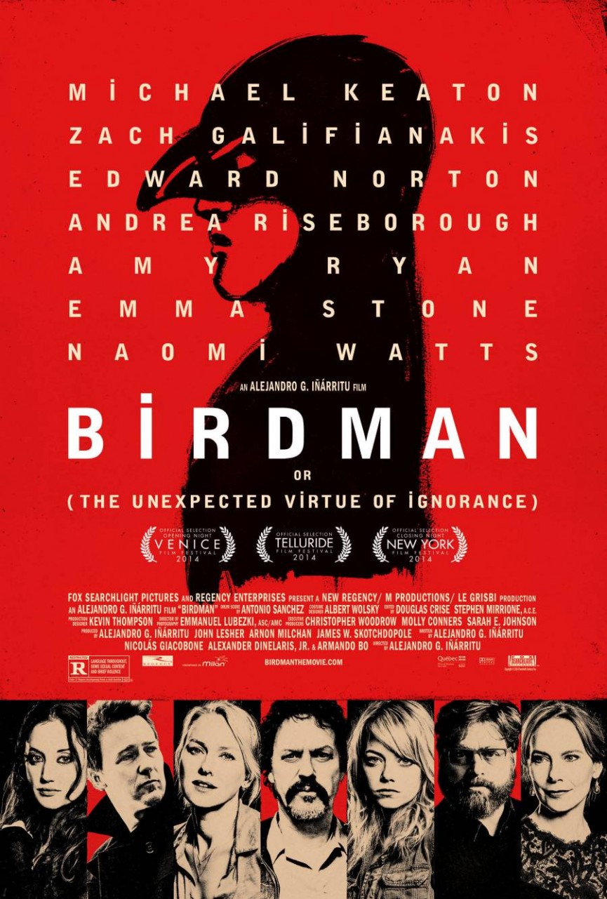 Birdman Theatrical Poster
