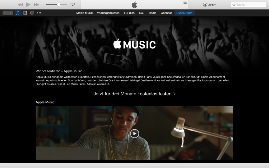 iTunes Screenshot - Apple Music
