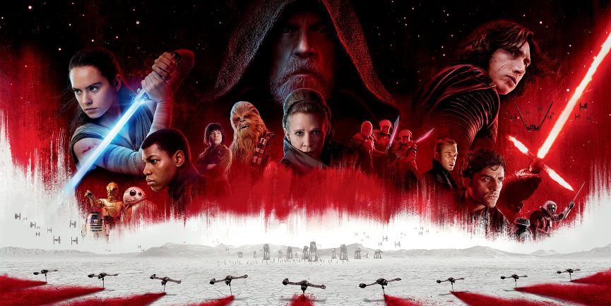 Star Wars The Last Jedi (2017) Promo Art