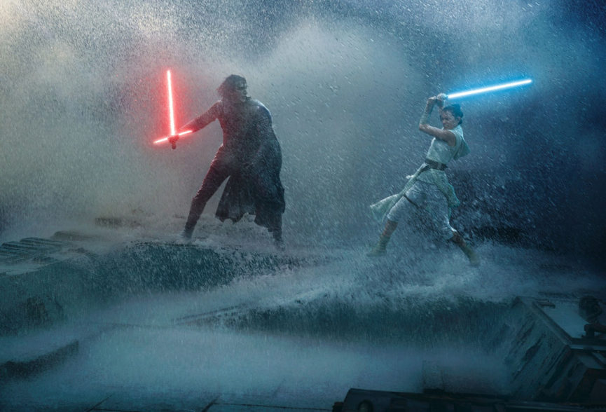 Star Wars Rise of Skywalker Promo Lightsaber Fight